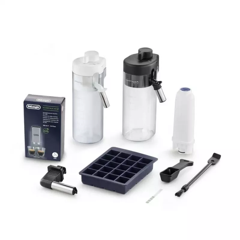 Máquina de café De’Longhi ECAM450.65.S — automática, depósito de água 1,8 L, recipiente de grãos 300 g, 19 bar, moinho integrado, Wi‑Fi, ecrã TFT