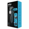 Máquina de barbear Braun Series 5 51-M1200s para homem máquina de barbear de lâminas aparador preto, azul