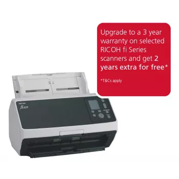 Digitalizador de mesa Ricoh fi-8170 ADF + alimentador 600 x 600 DPI A4 preto, cinzento