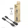 CLUB3D Adaptador Ativo DisplayPort1.4 para HDMI 4K120Hz/8K60Hz HDR M/F