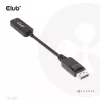 CLUB3D Adaptador Ativo DisplayPort1.4 para HDMI 4K120Hz/8K60Hz HDR M/F