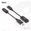 CLUB3D Adaptador Ativo DisplayPort1.4 para HDMI 4K120Hz/8K60Hz HDR M/F