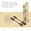 CLUB3D Adaptador Ativo DisplayPort1.4 para HDMI 4K120Hz/8K60Hz HDR M/F