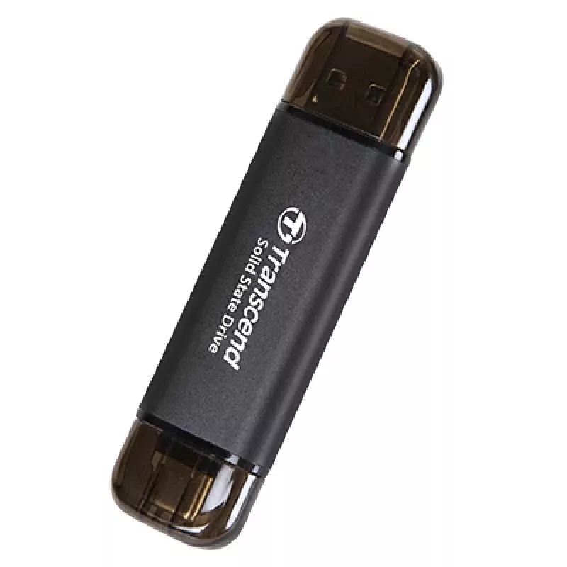 SSD Transcend 256 GB Externo USB Type-A para Type-C USB 3.2 Gen 2x2 ESD310C