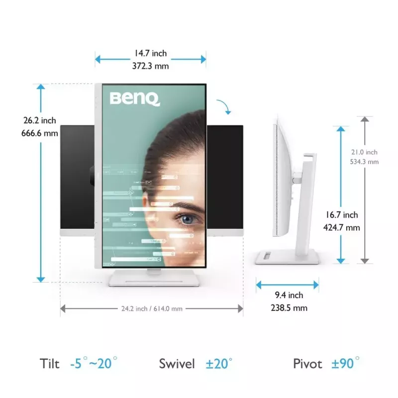 BenQ GW2790QT Monitor de Computador 68,6 cm (27