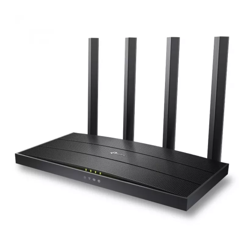 TP-Link Archer AX1500 Router Wi-Fi 6, Wi-Fi 6 (802.11ax), Dualband (2,4 GHz / 5 GHz), Ethernet LAN, Preto, Router de Mesa