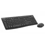 Conjunto de teclado e rato Logitech MK370 Combo for Business — Full-Size QWERTY (US International), RF Wireless + Bluetooth, grafite