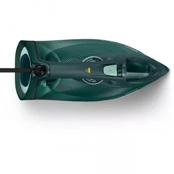 Philips Série 7000 DST7050/70 Ferro de Engomar Ferro a Vapor Base SteamGlide Elite 2800 W Verde