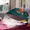Philips Série 7000 DST7050/70 Ferro de Engomar Ferro a Vapor Base SteamGlide Elite 2800 W Verde
