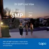 TP-Link Tapo Kit de Campainha com Vídeo Inteligente Câmara, Preto, Branco, IR, CE, RoHS, RCM,R-NZ,FCC, EAC, Triman, UKCA, G.711, 5 MP, 2560 x 1920 Píxeis