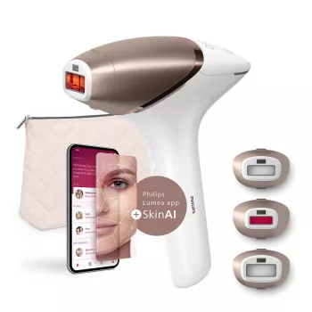 Philips BRI973/00 Remoção de Pelos por Luz Intense Pulsed Light (IPL) Roségold, Branco