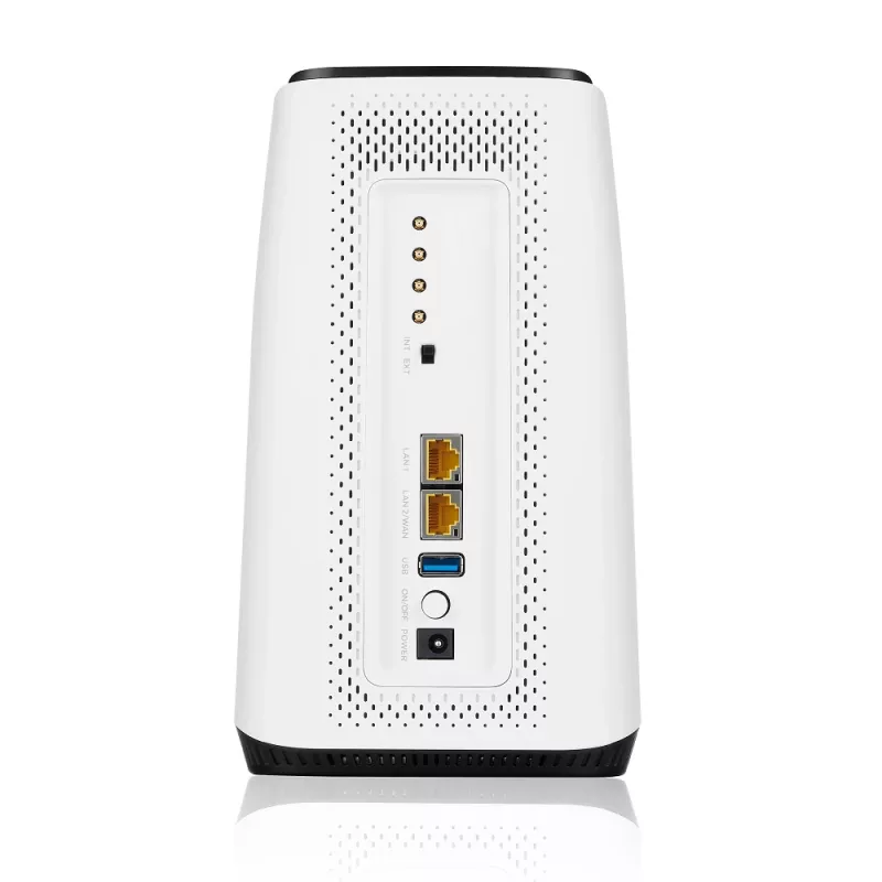 Zyxel FWA510 Router sem Fios Multi-Gigabit Ethernet Tri-Band (2,4 GHz / 5 GHz / 5 GHz) 5G Preto, Branco