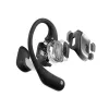 SHOKZ OpenFit Auscultadores sem Fios Gancho de Orelha Chamadas/Música/Desporto/Dia a Dia Bluetooth Preto