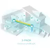 TP-Link DECO X55 (pack de 2) Dualband (2,4 GHz / 5 GHz) Wi-Fi 6 (802.11ax) branco 3 internas