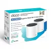TP-Link DECO X55 (pack de 2) Dualband (2,4 GHz / 5 GHz) Wi-Fi 6 (802.11ax) branco 3 internas