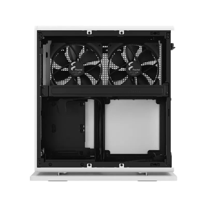 Caixa de PC Fractal Design Ridge Small Form Factor branco