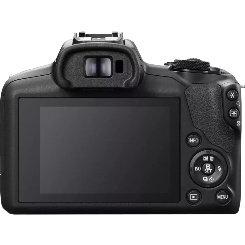 Canon EOS R100 Kit com RF-S 18-45mm f/4.5-6.3 IS STM e RF-S 55-210mm f/5-7.1 IS STM, preto (6052C023)