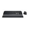 LOGITECH MX Keys S Combo - Graphite - QWERTY dinamarquês/norueguês/sueco/finlandês