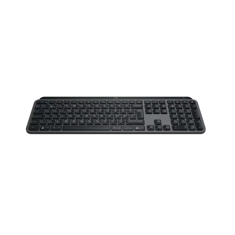 Logitech MX Keys S teclado universal RF sem fios Bluetooth QWERTY dinamarquês finlandês norueguês sueco grafite