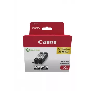 Canon 0318C010 cartucho de tinta 2 unid. original alto rendimento (XL) preto