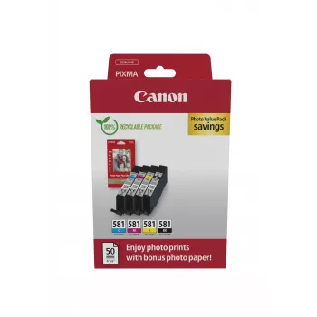 Canon 2106C006 cartucho de tinta 4 unid. original preto, ciano, magenta, amarelo