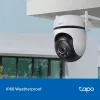 TP-Link Tapo câmara de segurança Wi-Fi exterior com rotação/inclinação, câmara de segurança IP, interior e exterior, sem fios, CE, FCC, RoHS, RCM, teto, preto, branco
