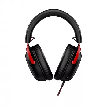 HyperX Cloud III - headset gaming (preto/vermelho)