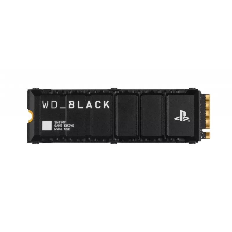 WESTERN DIGITAL SSD - WD_Black SN850P NVMe - 2 TB - PCIe Gen4 x4 - M.2 2280 - para consolas PS5