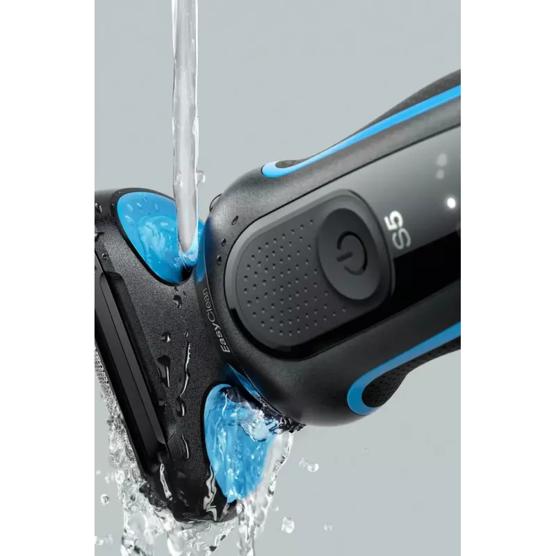 Braun 51-B1000s máquina de barbear de lâminas preto, azul