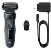 Braun 51-B1000s máquina de barbear de lâminas preto, azul