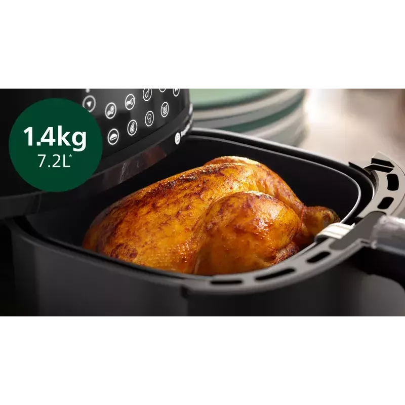 Fritadeira de ar quente Philips HD9285/93 5000 Series XXL Connected, 7,2 L, 2000 W, 16 programas