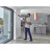 Aspirador vertical 2 em 1 Shark Stratos, sem saco, a bateria, 60 min. de autonomia, escova motorizada, bocal para fendas, estação de carregamento