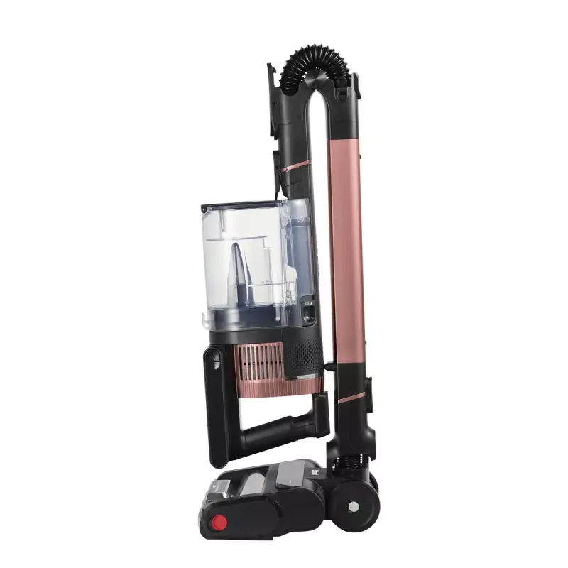 Aspirador vertical 2 em 1 Shark Stratos, sem saco, a bateria, 60 min. de autonomia, escova motorizada, bocal para fendas, estação de carregamento