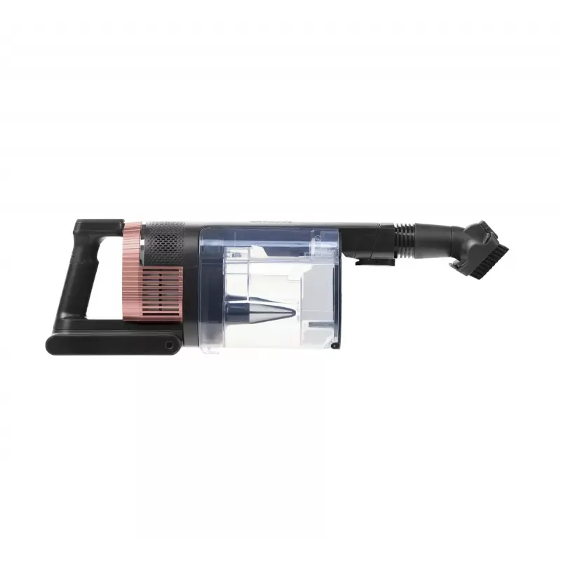 Aspirador vertical 2 em 1 Shark Stratos, sem saco, a bateria, 60 min. de autonomia, escova motorizada, bocal para fendas, estação de carregamento