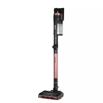 Aspirador vertical 2 em 1 Shark Stratos, sem saco, a bateria, 60 min. de autonomia, escova motorizada, bocal para fendas, estação de carregamento