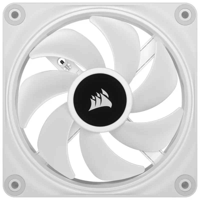 CORSAIR Qx RGB Series Icue Link Qx120 RGB White 120mm kit de expansão de ventoinha RGB com dome magnético