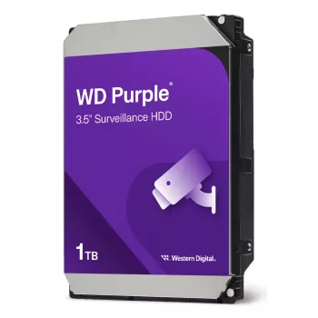 WESTERN DIGITAL disco rígido - WD Purple WD11PURZ - 1TB - SATA 6Gb/s - 3,5 polegadas - 5400 rpm - 64 MB cache - 110 MB/s