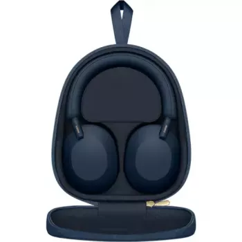 Sony WH-1000XM5 auscultadores com cancelamento de ruído, sem fios, 30 horas de autonomia, auscultadores Bluetooth circum-auriculares, otimizados para Alexa e Google Assistant, IOS e Android com microfone integrado, em Midnight Blue