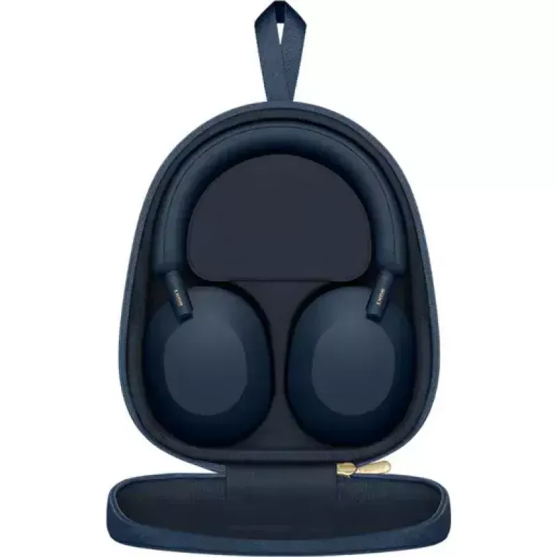 Sony WH-1000XM5 auscultadores com cancelamento de ruído, sem fios, 30 horas de autonomia, auscultadores Bluetooth circum-auriculares, otimizados para Alexa e Google Assistant, IOS e Android com microfone integrado, em Midnight Blue