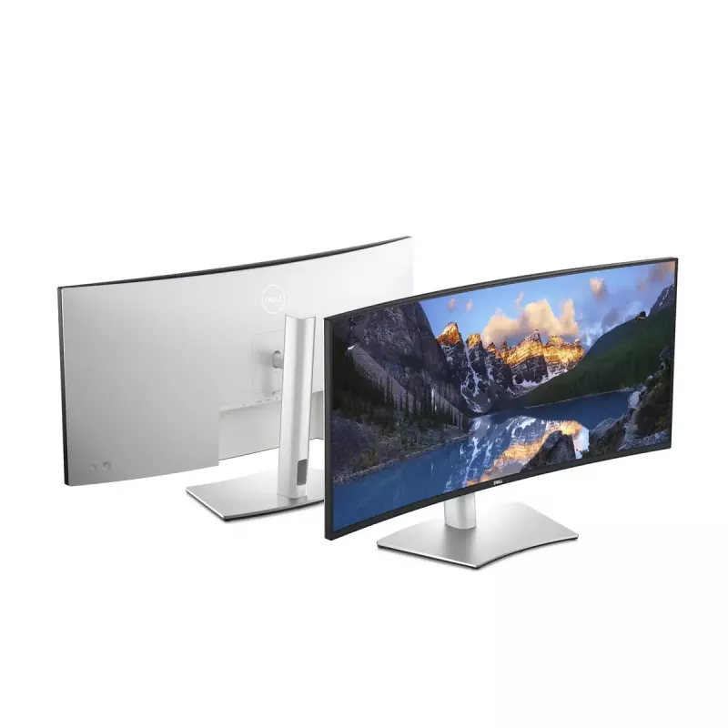 DELL UltraSharp U3824DW monitor de computador 95,2 cm (37,5 polegadas) 3840 x 1600 píxeis Wide Quad HD+ LCD preto, prateado
