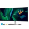 DELL UltraSharp U3824DW monitor de computador 95,2 cm (37,5 polegadas) 3840 x 1600 píxeis Wide Quad HD+ LCD preto, prateado