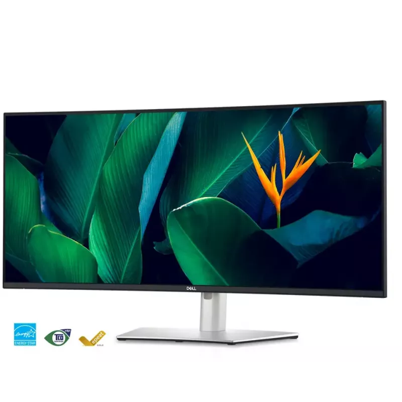 DELL UltraSharp U3824DW monitor de computador 95,2 cm (37,5 polegadas) 3840 x 1600 píxeis Wide Quad HD+ LCD preto, prateado
