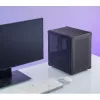 Caixa de PC Jonsbo C6 preto ITX, micro ATX