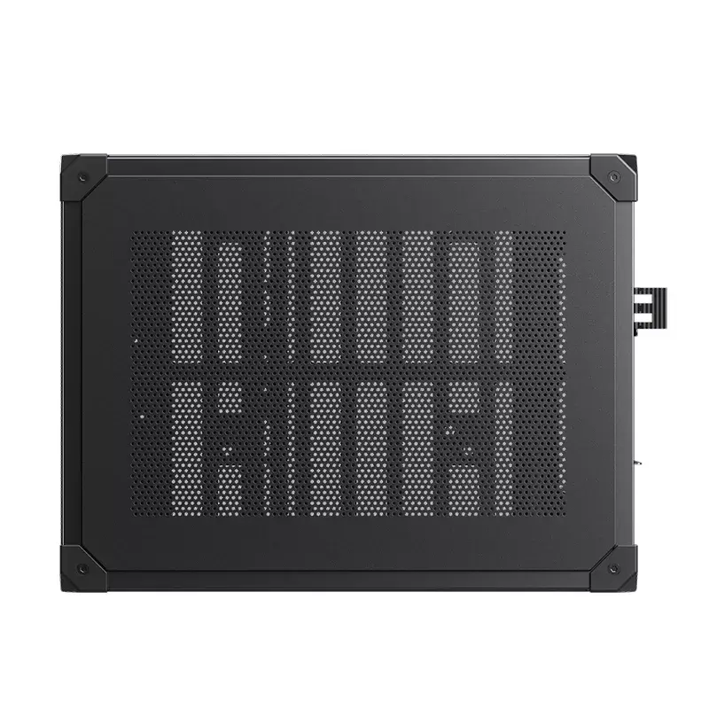 Caixa de PC Jonsbo C6 preto ITX, micro ATX
