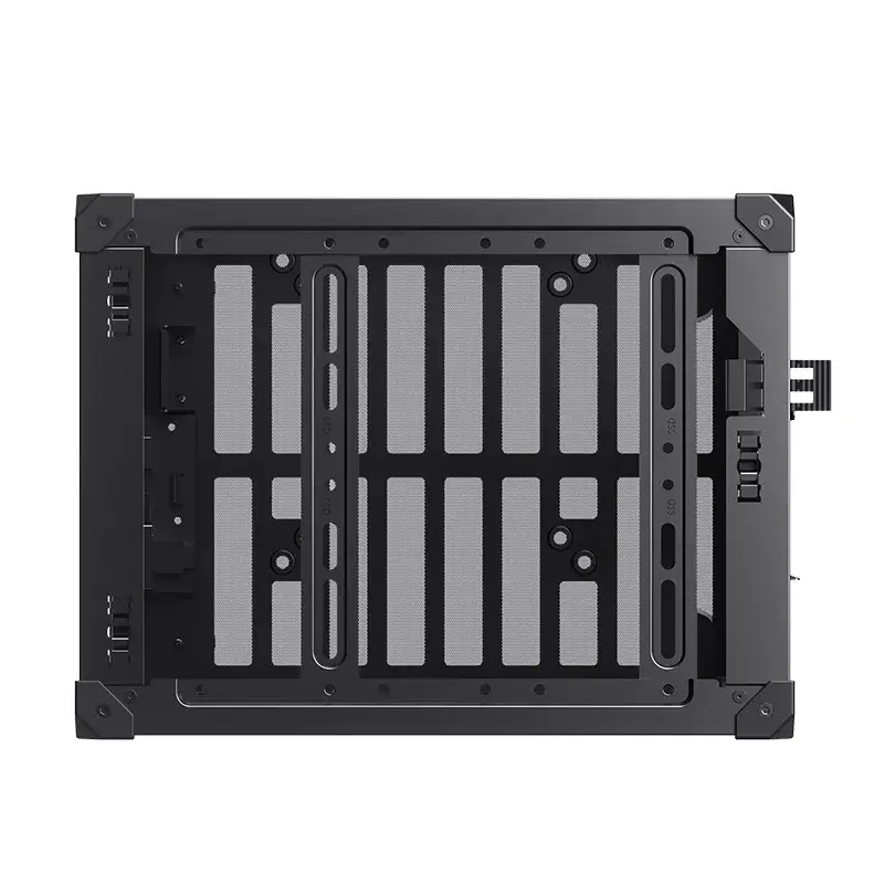 Caixa de PC Jonsbo C6 preto ITX, micro ATX