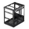 Caixa de PC Jonsbo C6 preto ITX, micro ATX