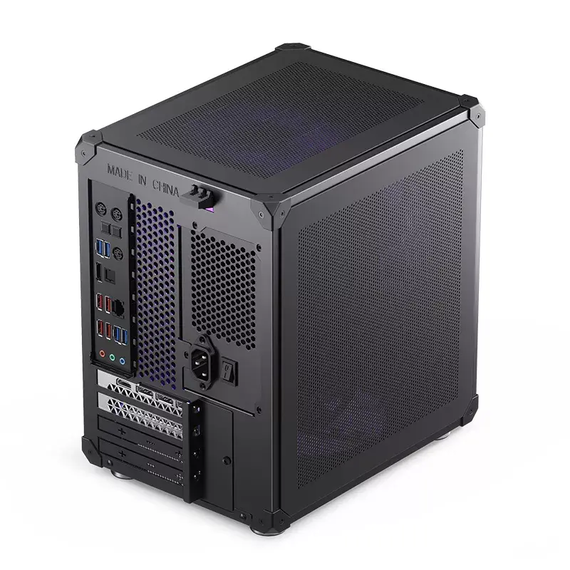 Caixa de PC Jonsbo C6 preto ITX, micro ATX