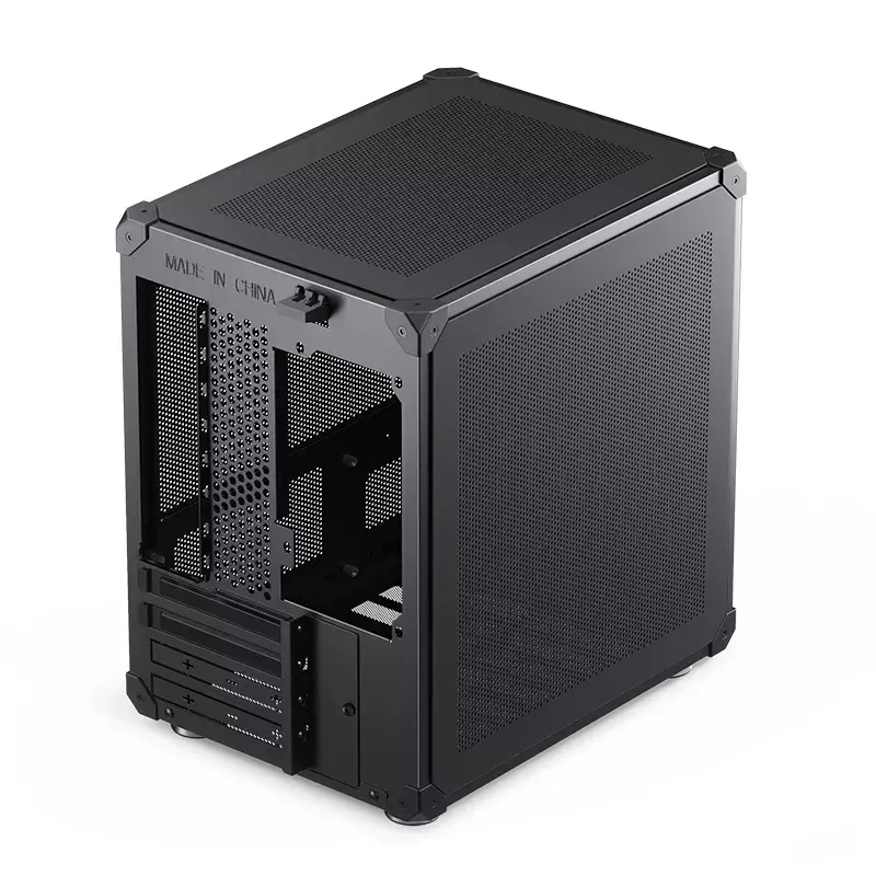 Caixa de PC Jonsbo C6 preto ITX, micro ATX