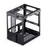 Caixa de PC Jonsbo C6 preto ITX, micro ATX