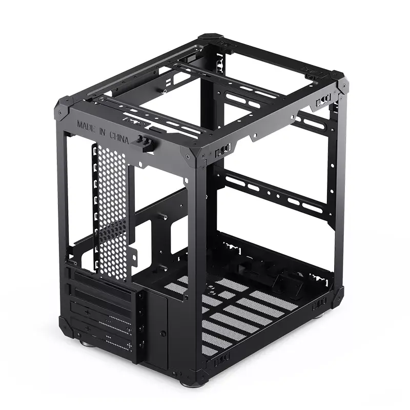 Caixa de PC Jonsbo C6 preto ITX, micro ATX
